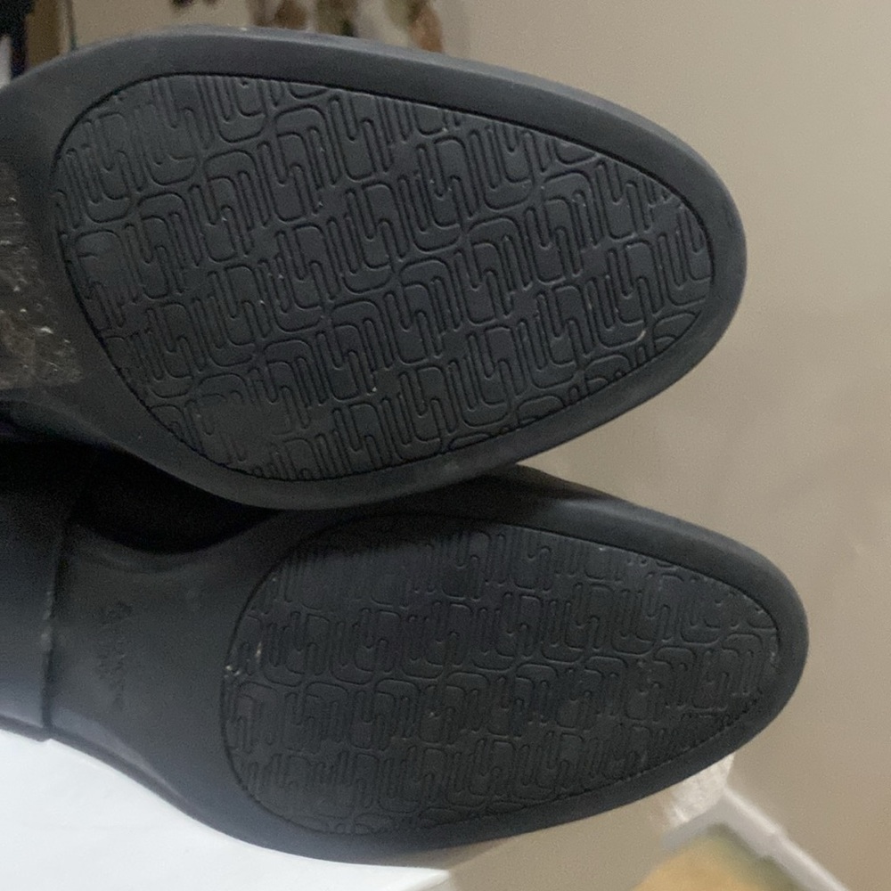 Franco Sarto Black Heeled Boots - Picture 12 of 13